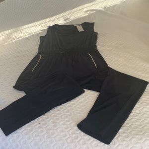 Chico’s Navy Jumpsuit NWT